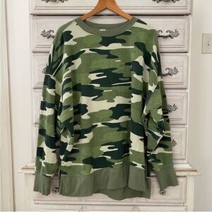 Crown & Ivory Camo Sweatshirt